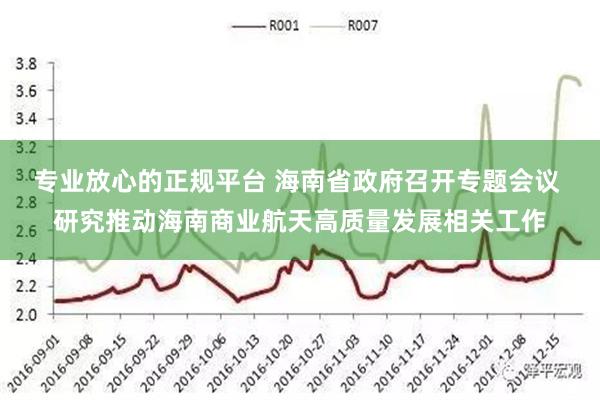 专业放心的正规平台 海南省政府召开专题会议 研究推动海南商业航天高质量发展相关工作