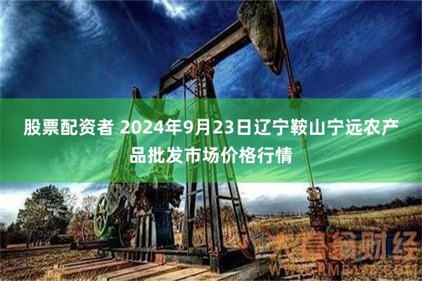 股票配资者 2024年9月23日辽宁鞍山宁远农产品批发市场价格行情