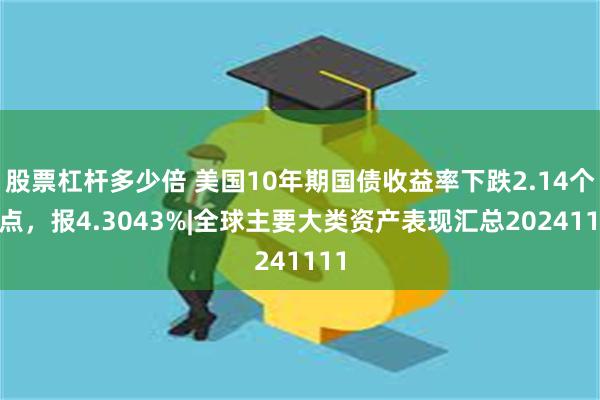 股票杠杆多少倍 美国10年期国债收益率下跌2.14个基点，报4.3043%|全球主要大类资产表现汇总20241111