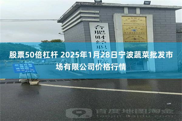 股票50倍杠杆 2025年1月28日宁波蔬菜批发市场有限公司价格行情